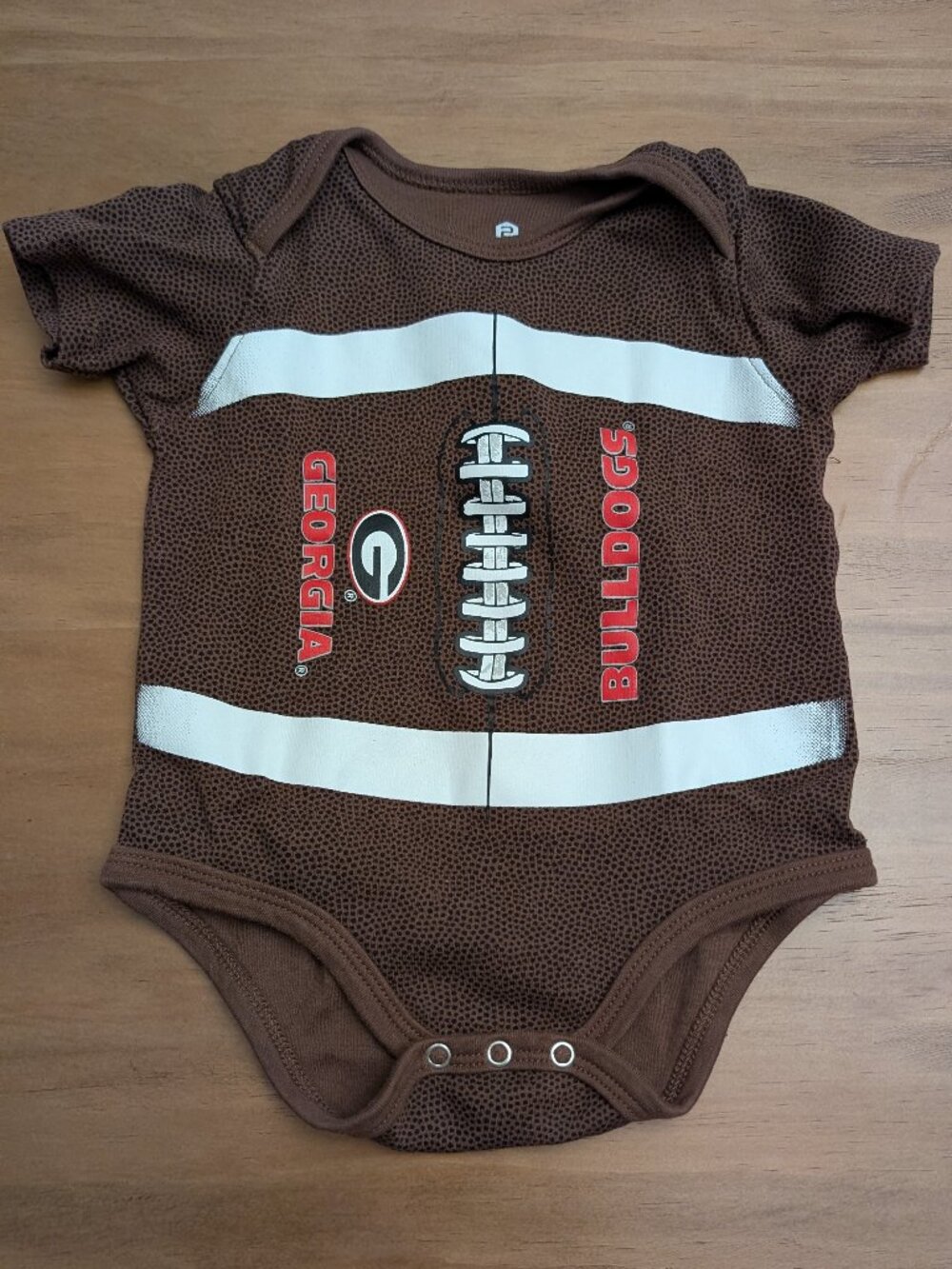 Georgia Bulldogs College Football Onesie for Baby Girl Boy, Size 6-9 Months